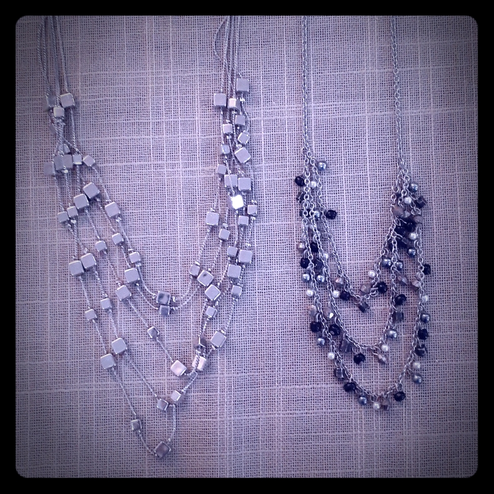 Stranded necklace collection